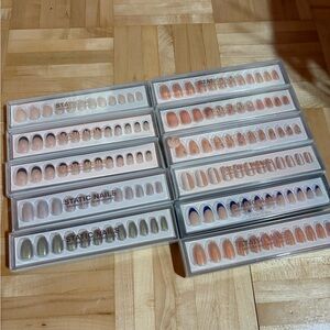 Static Nails Press-On Nail Set - Mixed Neutral & Accent Shades
